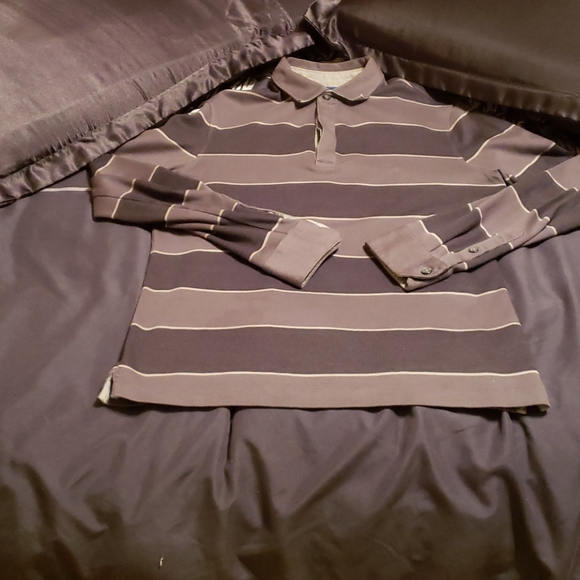 Banana Republic Luxury Touch Long Sleeved Polo - Picture 1 of 3